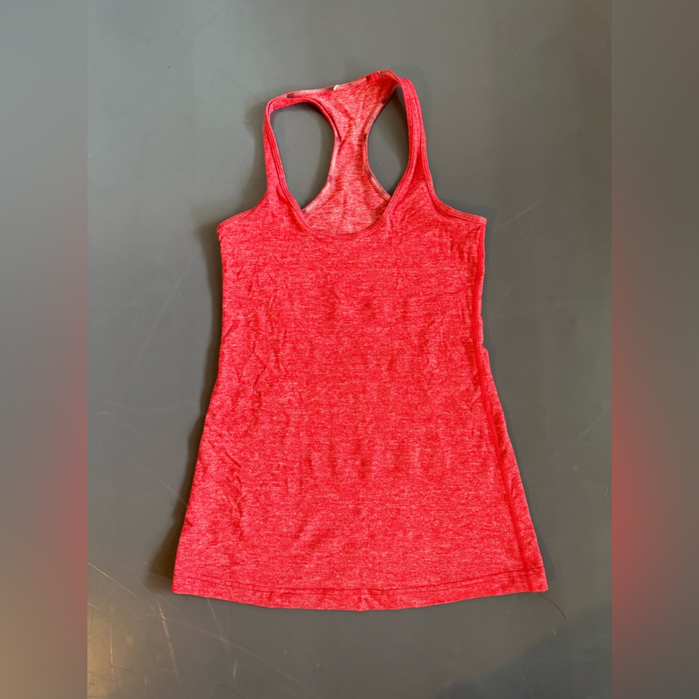 Lululemon coral racerback yak